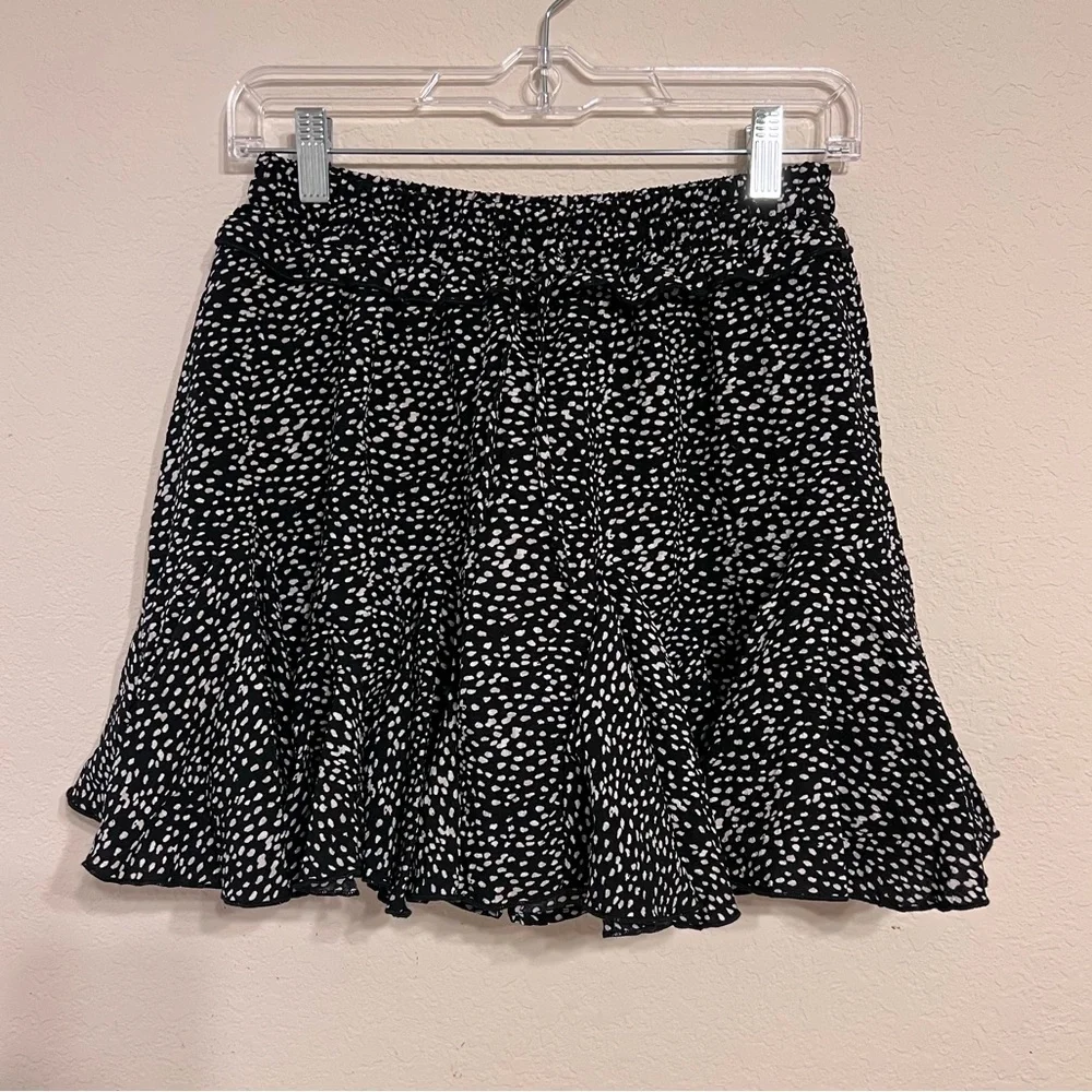 Miou Muse Mini Ruffle Skirt Medium